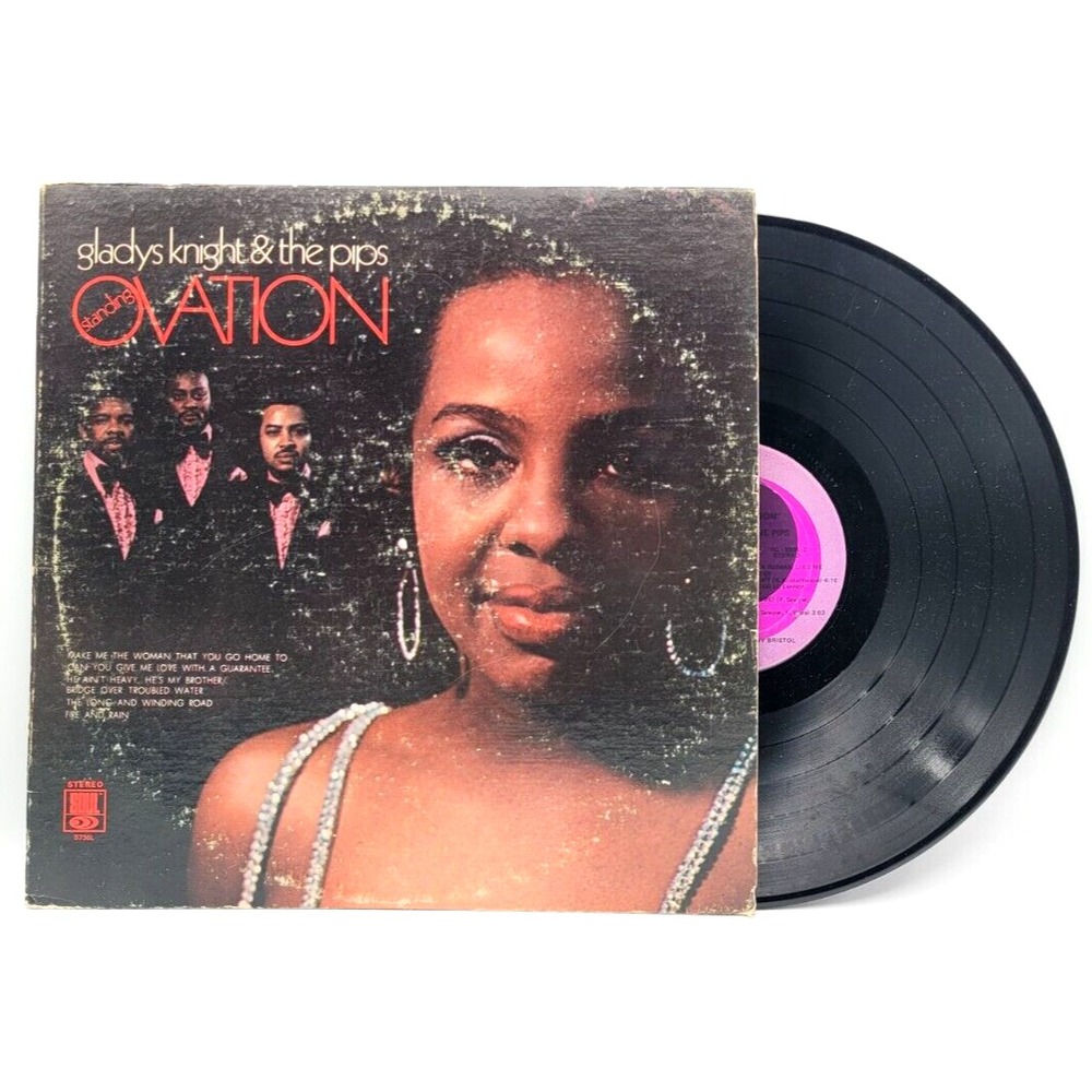 GLADYS KNIGHT & THE PIPS - STANDING OVATION - SOUL LP SOUL